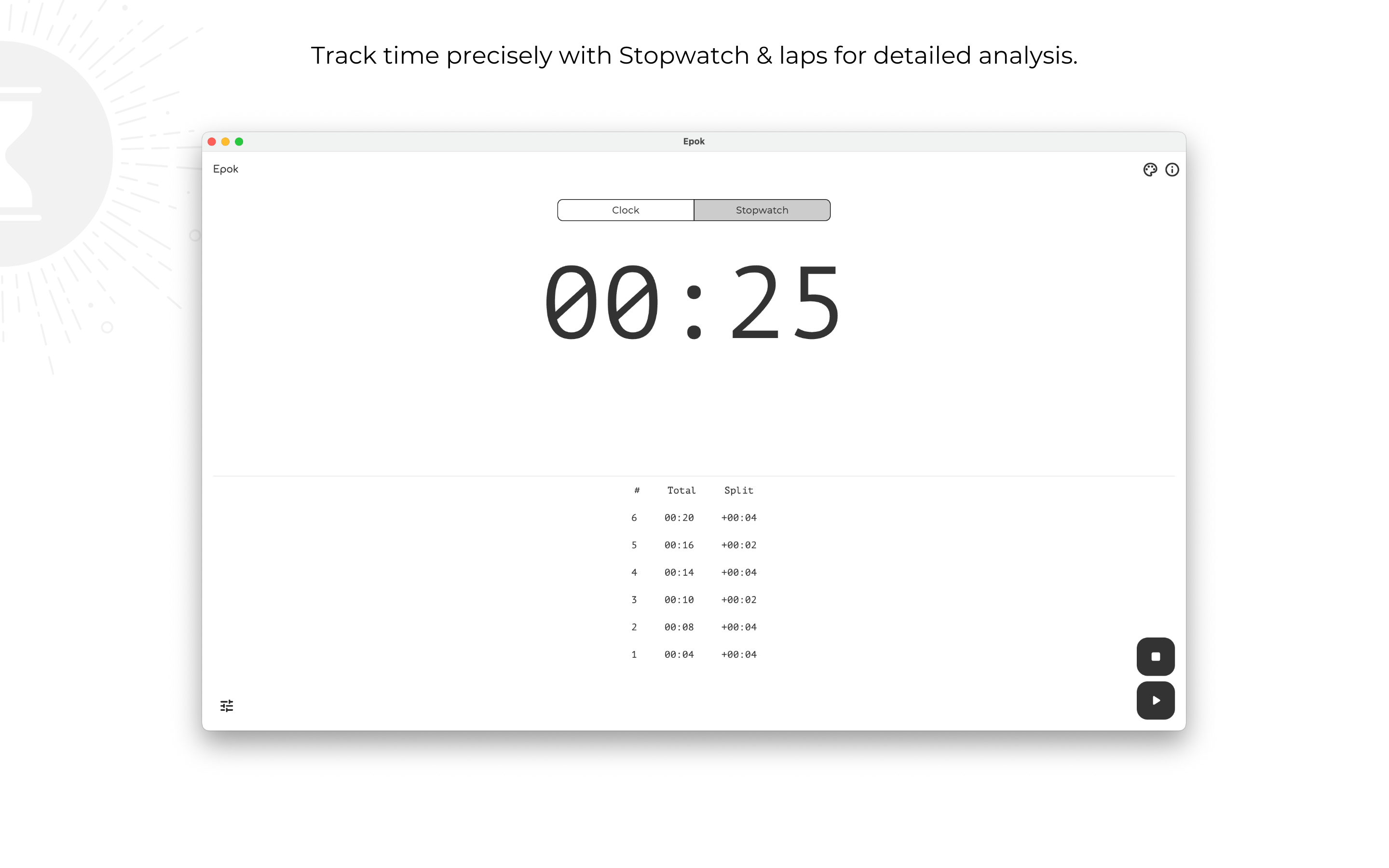 Epok: Resizable Clock & More screenshot 11