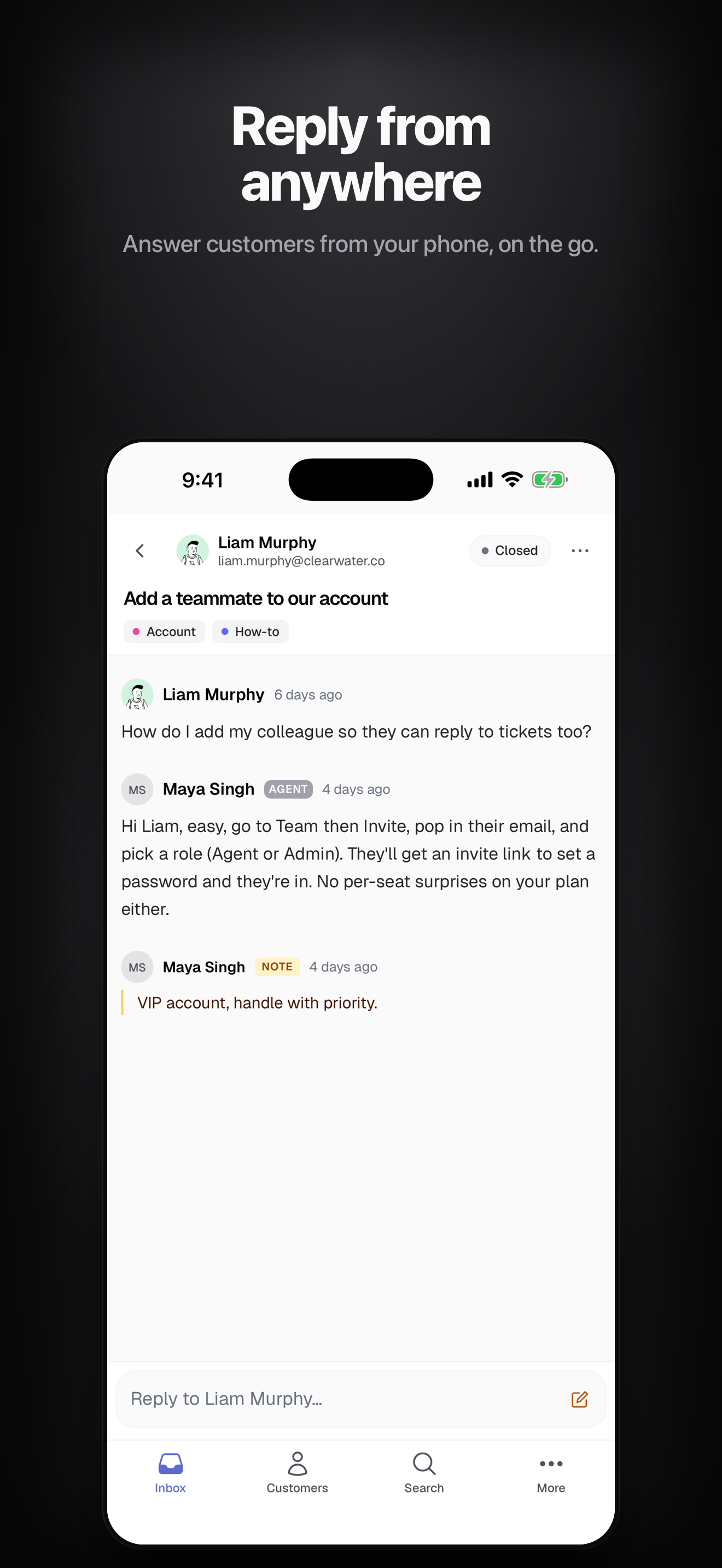 Upthread screenshot 2