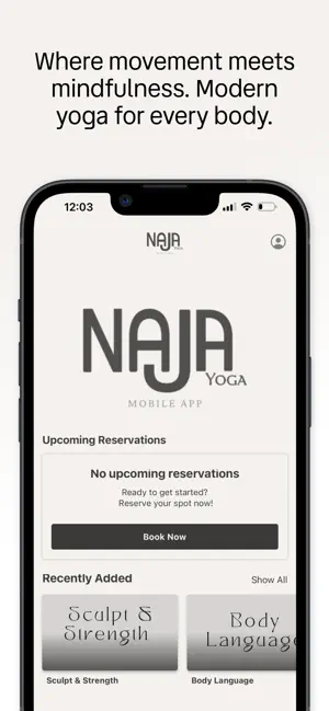 Naja Yoga Studio screenshot 2