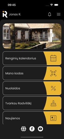 Radviliškiečio Kortelė screenshot