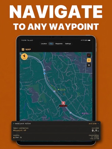 GPS Waypoint: Geocaching Log iPad screenshot