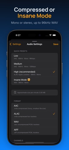Bangin' Audio Recorder Screenshot 6 of 9
