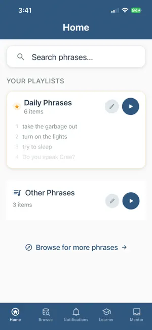 kiyânaw Mentor screenshot 3