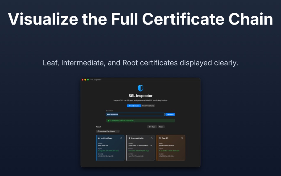#3. SSL Inspector (macOS) 由: Kannan R S