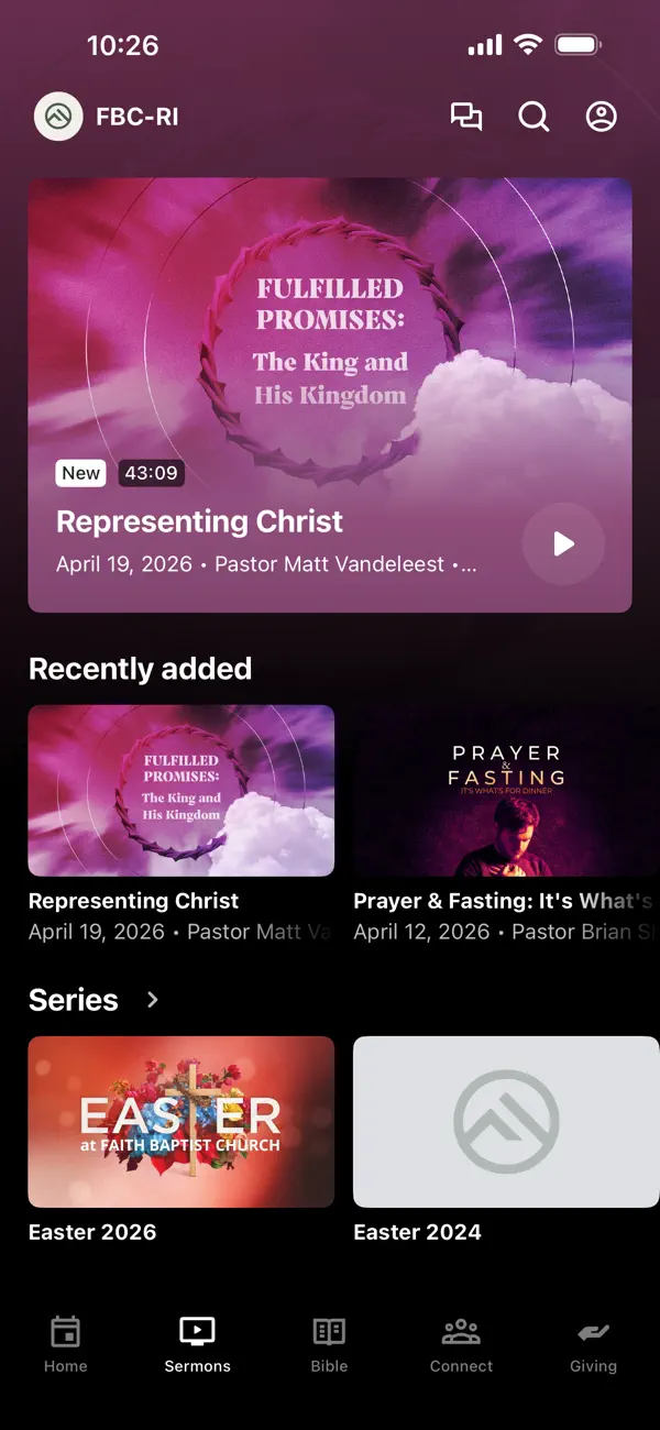 Screenshot #2 pour Faith Baptist Church RI