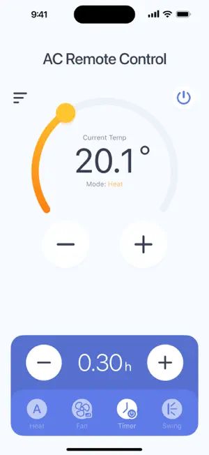 Universal AC Remote Control + screenshot 4
