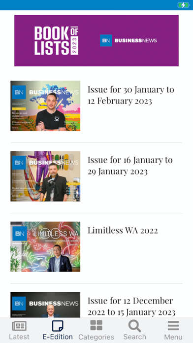Business News - WA Screenshot