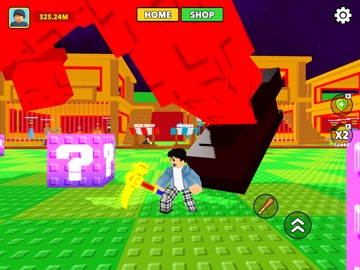 Brainrot Block: Obby World iPad screenshot