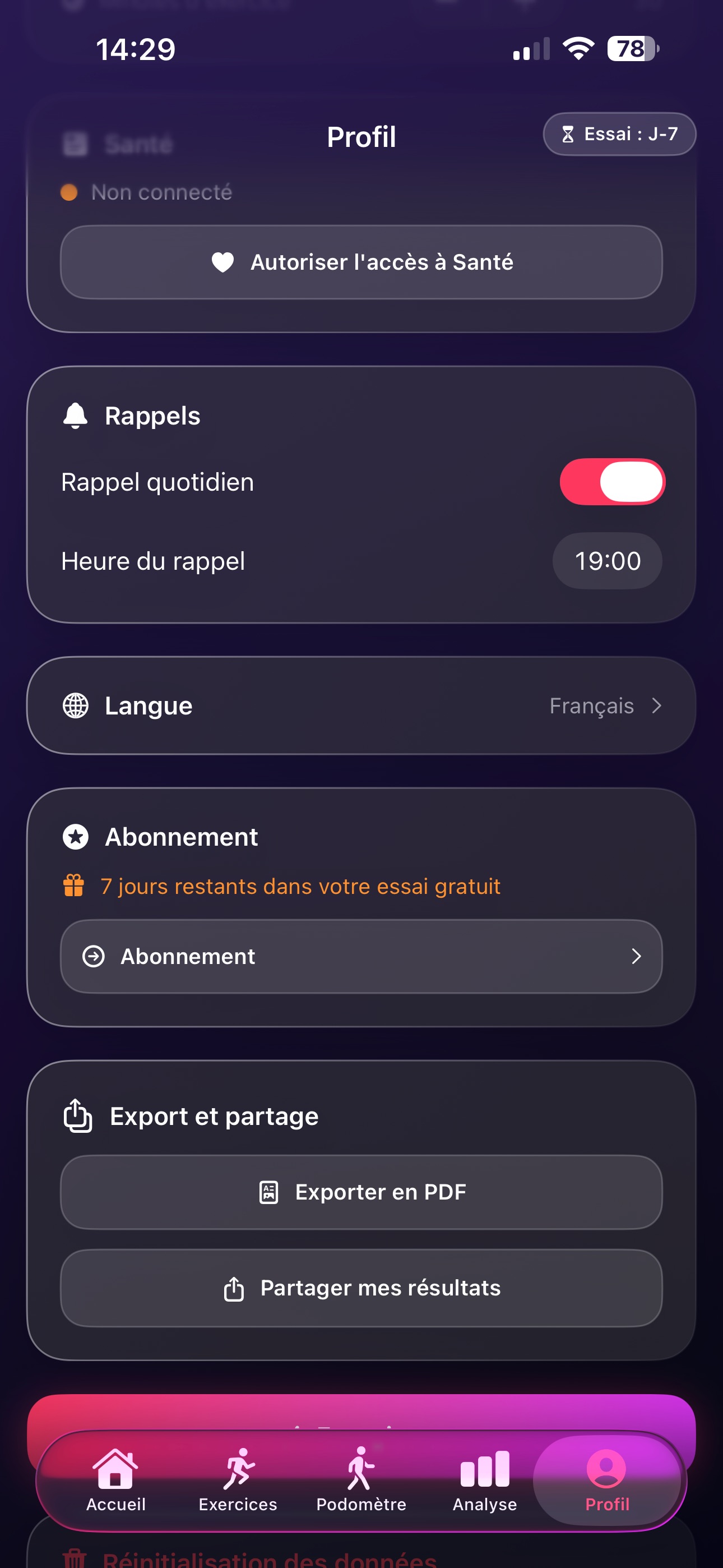 Screenshot 10 of PulseTrackFit