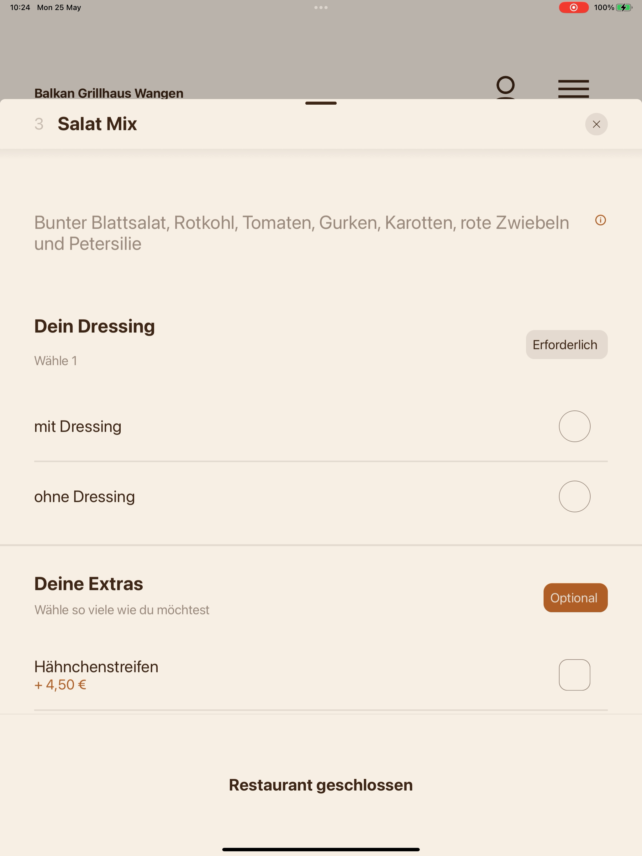 Balkan Grillhaus Wangen screenshot 8