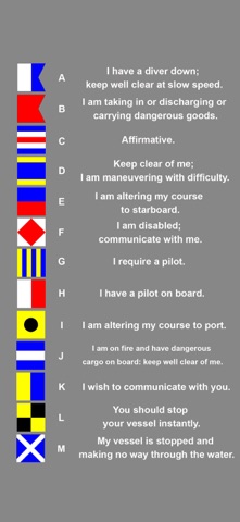 Maritime Signal Flags screenshot