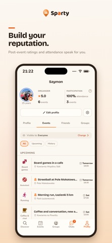 Sparty - Events near you iPhone screenshot 6