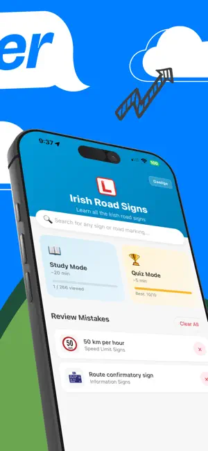 Irish Road Signs & Markings screenshot 2