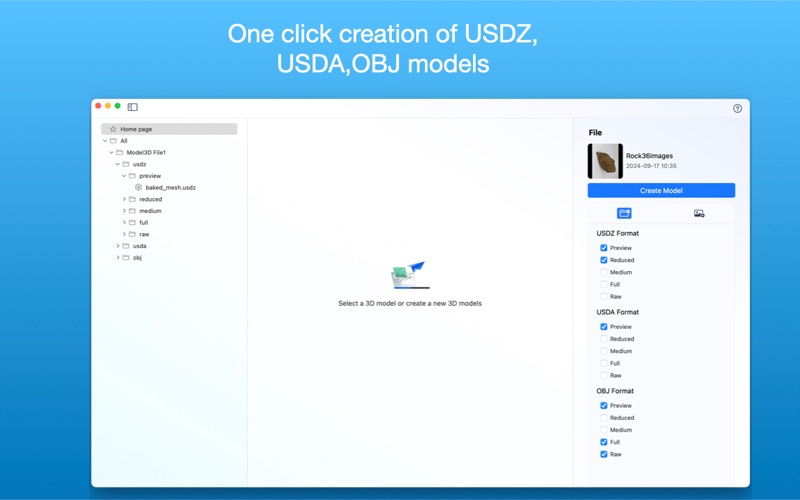 Craft3D screenshot