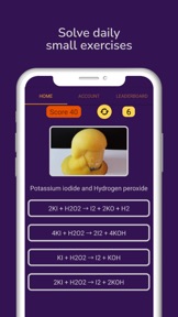 Chemistry Experiments Quiz screenshot