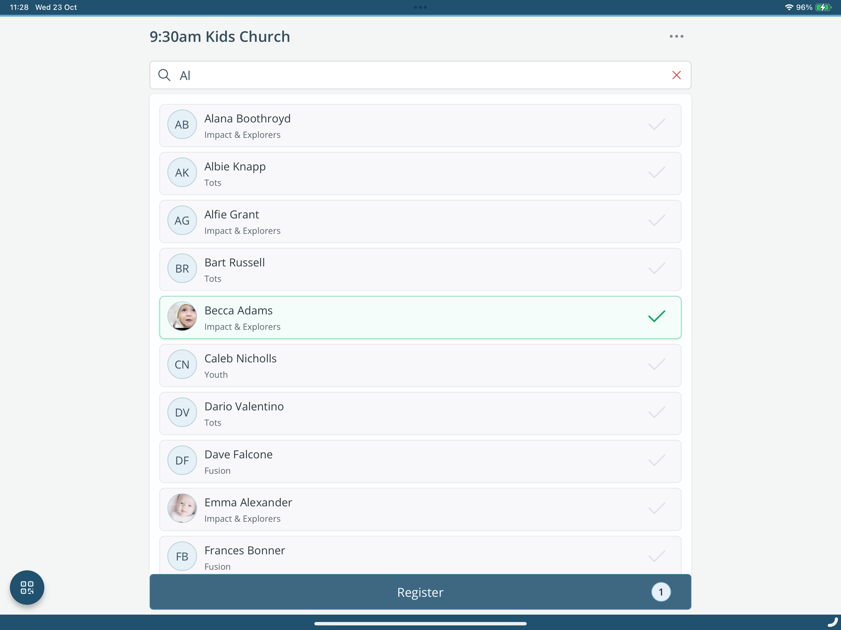 ChurchSuite Check-In screenshot 13