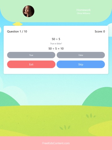 Learn Division iPad screenshot