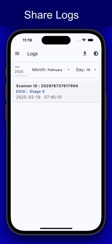 Mavor Scanner User App screenshot