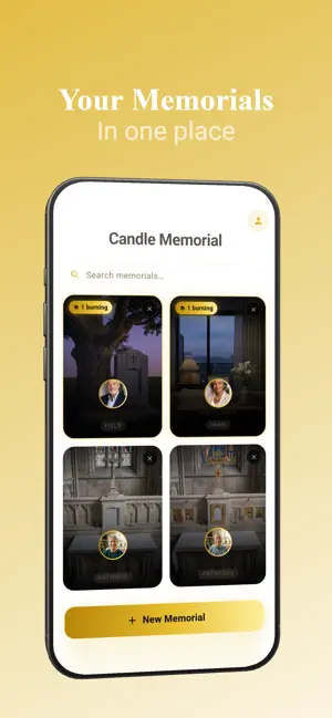 Candle Memorial & Tribute screenshot 3