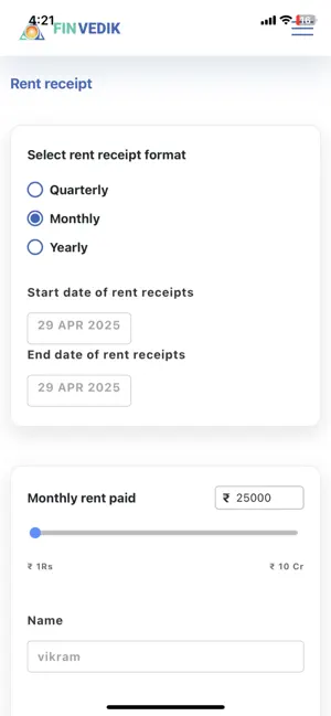 Financial Calculators - India screenshot 2