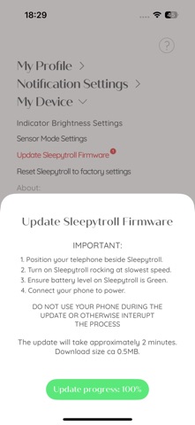 Sleepytroll Connect screenshot