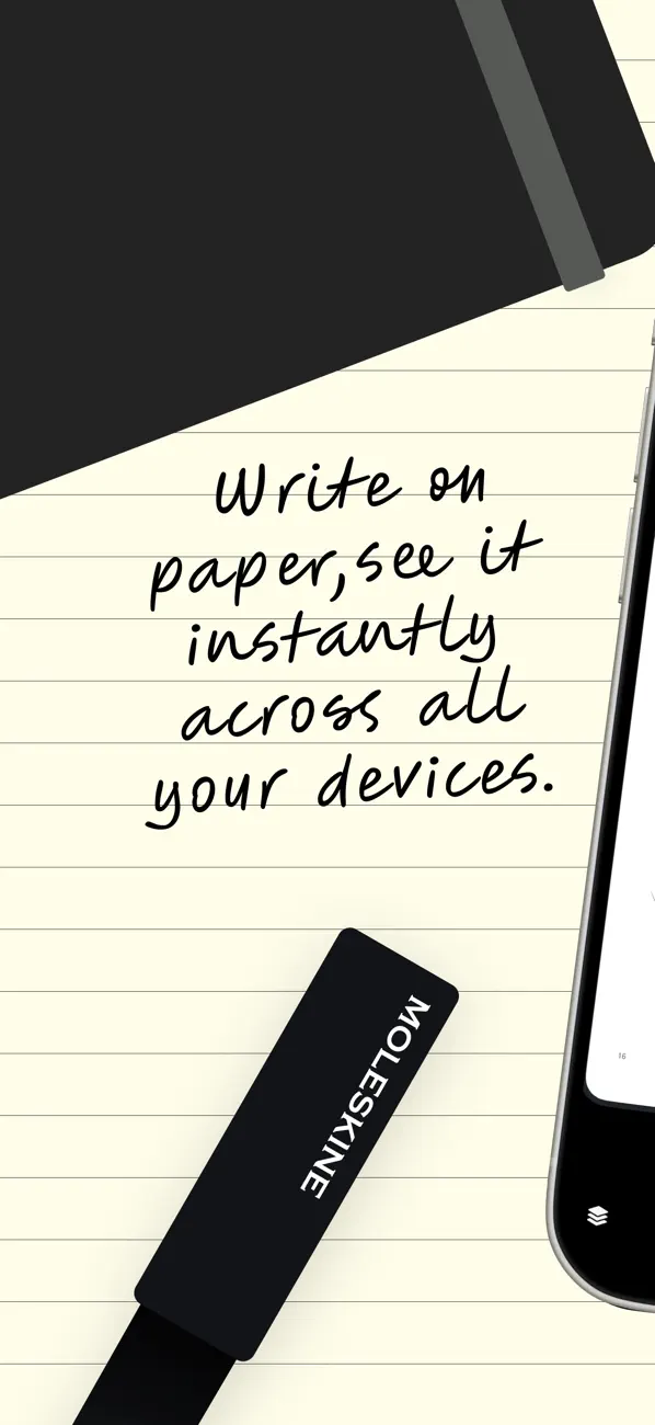 Screenshot #1 pour Moleskine Notebooks