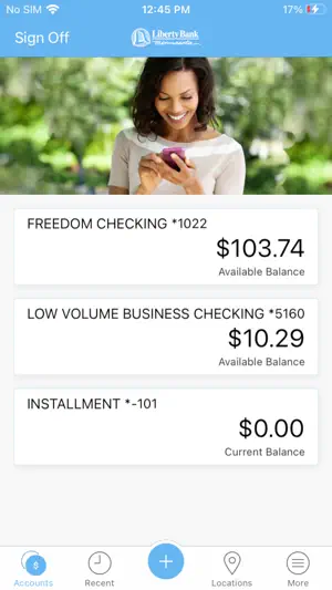 Liberty Bank Minnesota Mobile screenshot 2