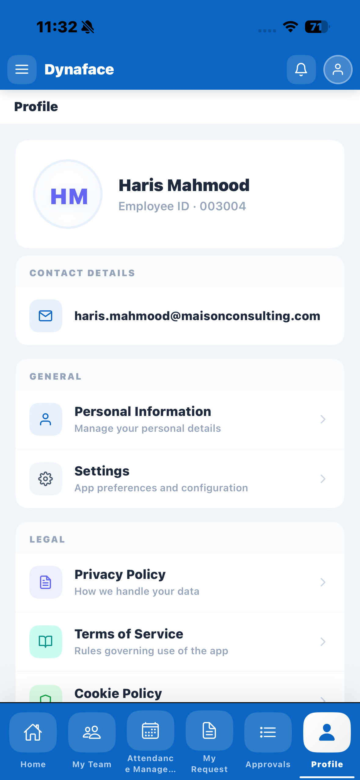 Dynaface 365 screenshot 7