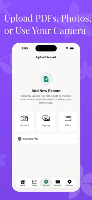 Meridian: Blood Test Tracker screenshot 2