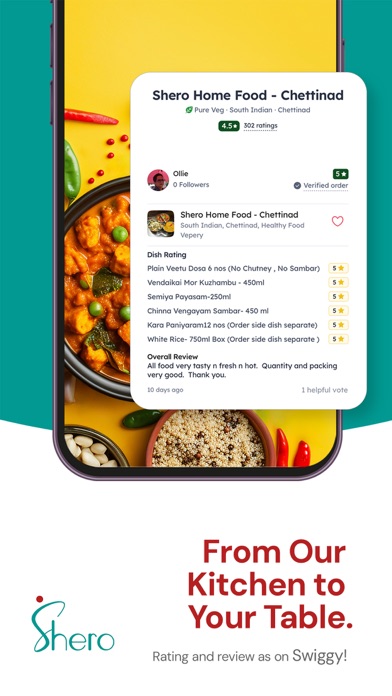Shero: Home Food Delivery Screenshot