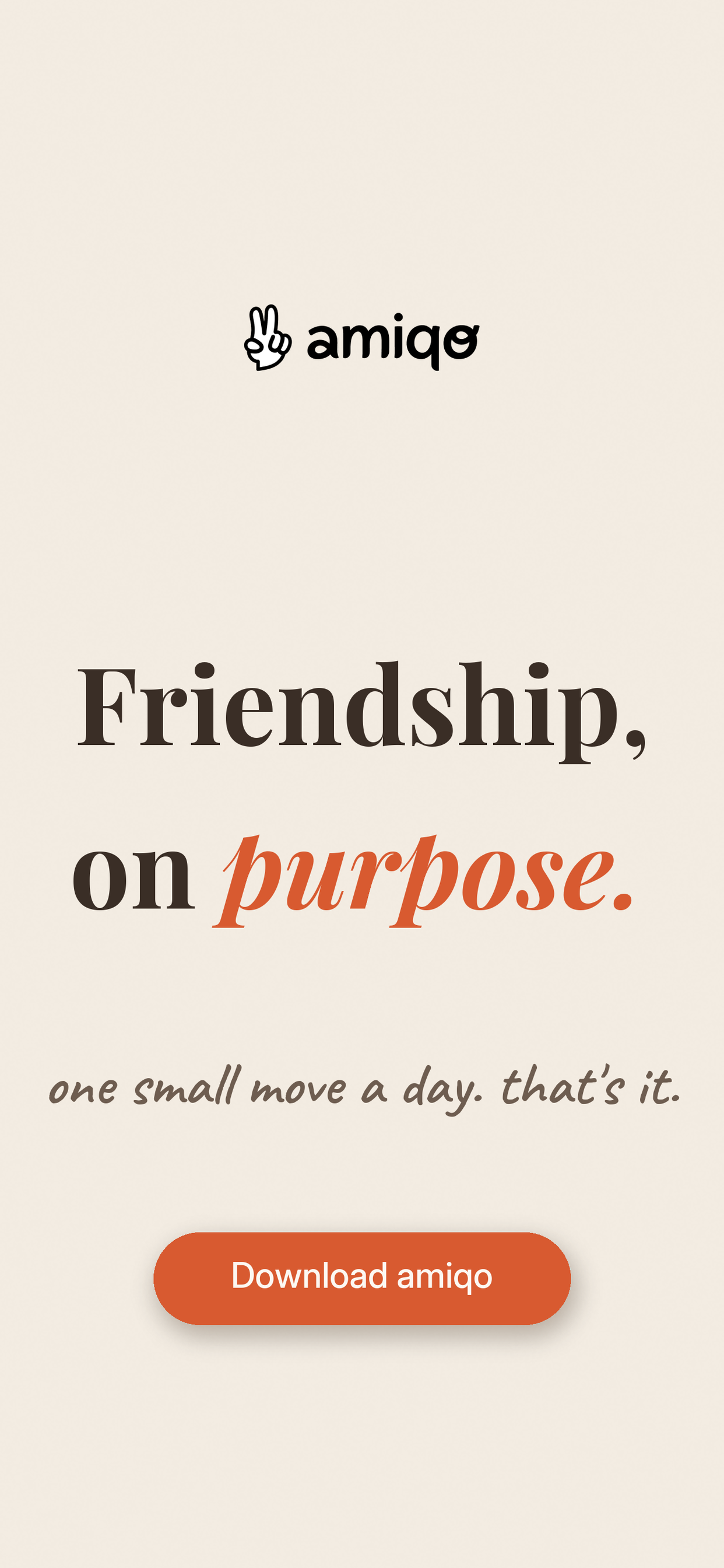 amiqo: Stay in Touch