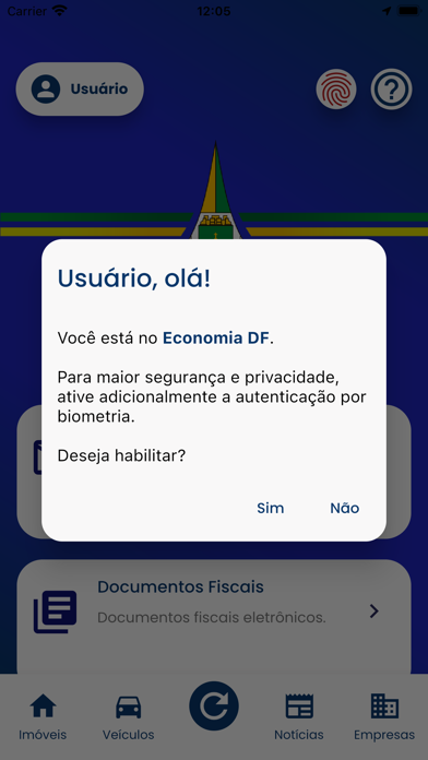 Economia DF Screenshot