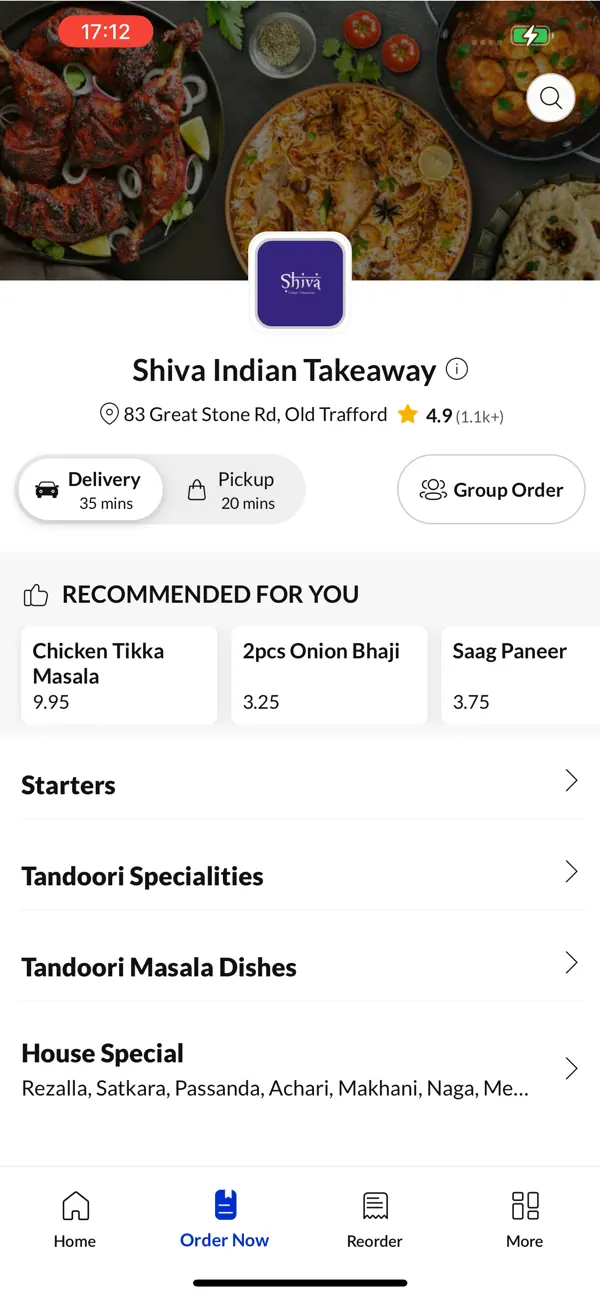 Screenshot #2 pour Shiva Indian Takeaway