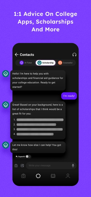 Screenshot of Answer.AI - Your AI tutor