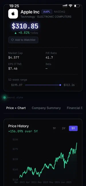 ValuBull screenshot 2