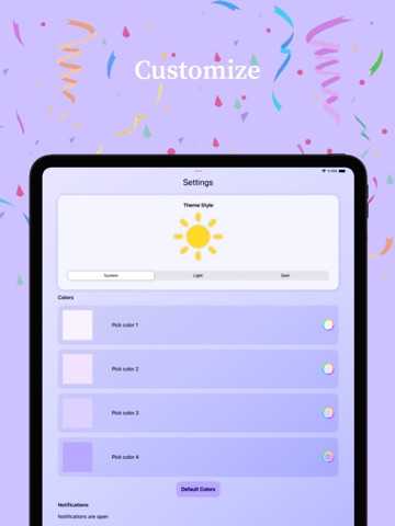 Happy Birthday! - Reminder iPad screenshot