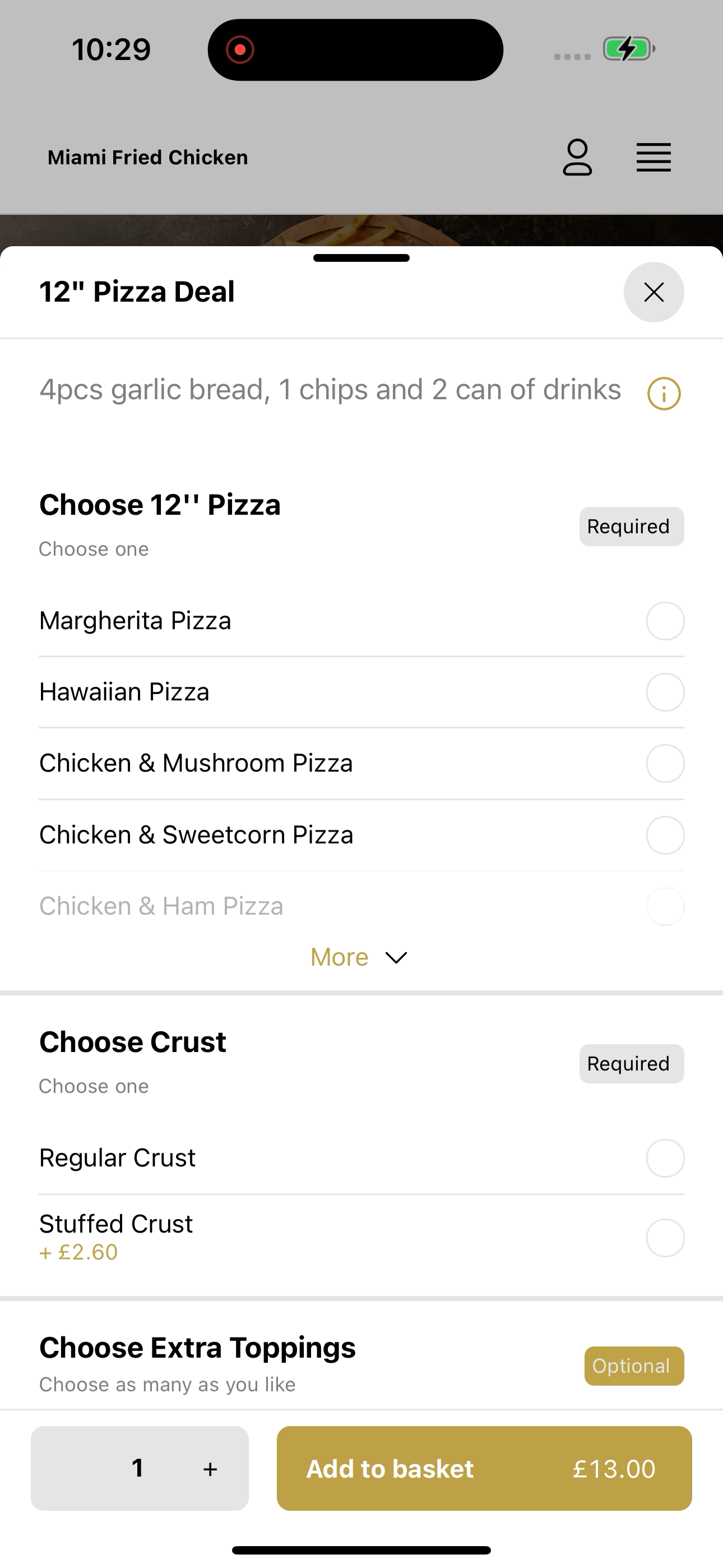 Miami Fried Chicken UK screenshot 4