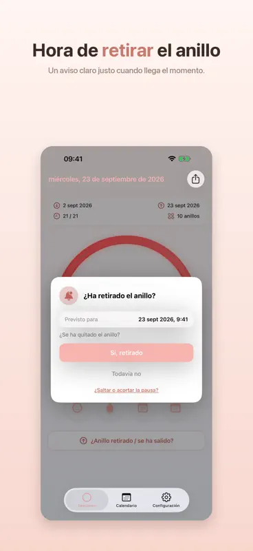 MyRing - Anillo anticonceptivo screenshot 5 of 10