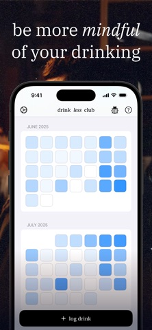 drink less club: sober curious iPhone screenshot