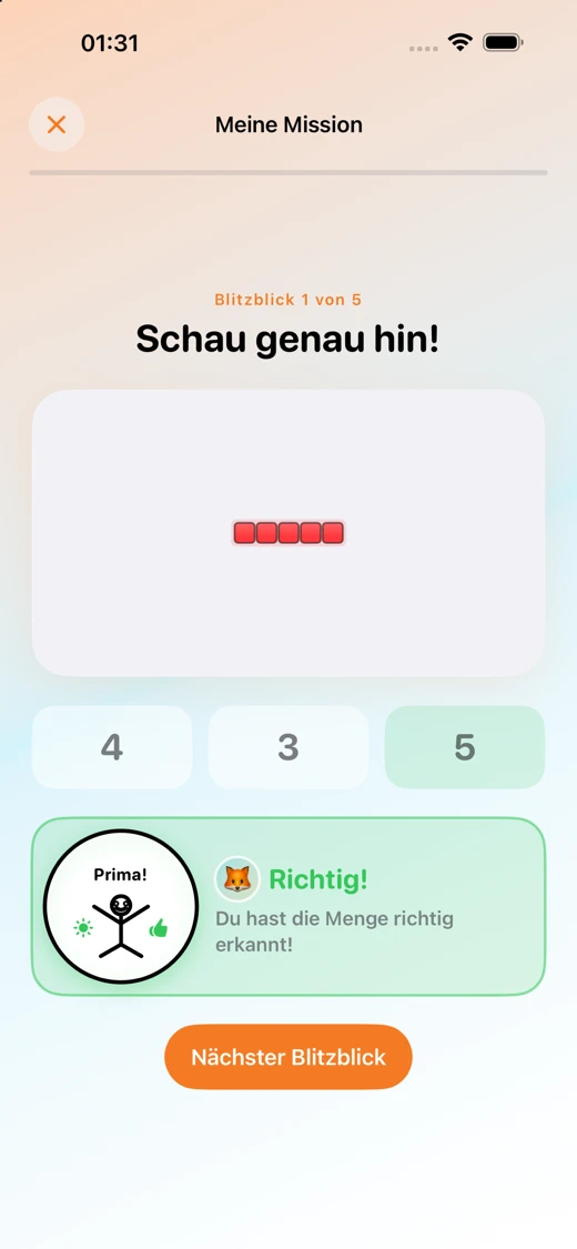 Blitzblick 0-100 search result