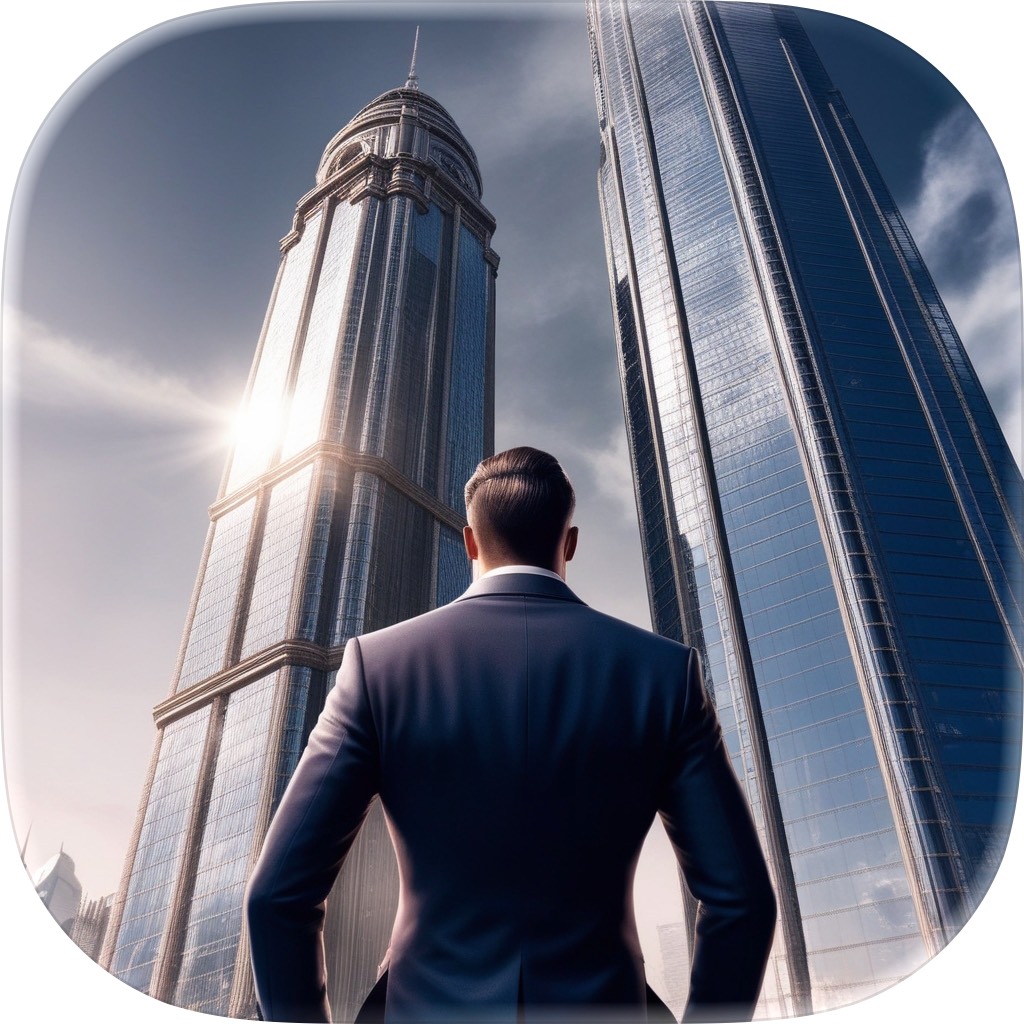 Apple App Store cover for StartUp Business: Tycoon Sim