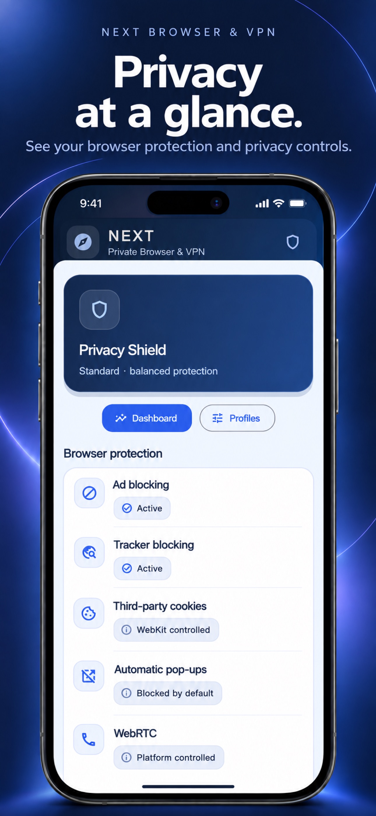 Screenshot 3 of Next Browser and VPN