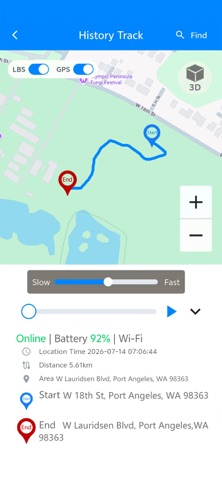 NGPS iPhone screenshot