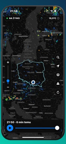 Radar Opadów iPhone screenshot 3