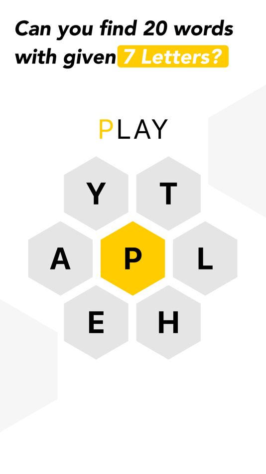 #1. Spelling Word Puzzle - Pangram (iOS) 由: Kemal Bakacak