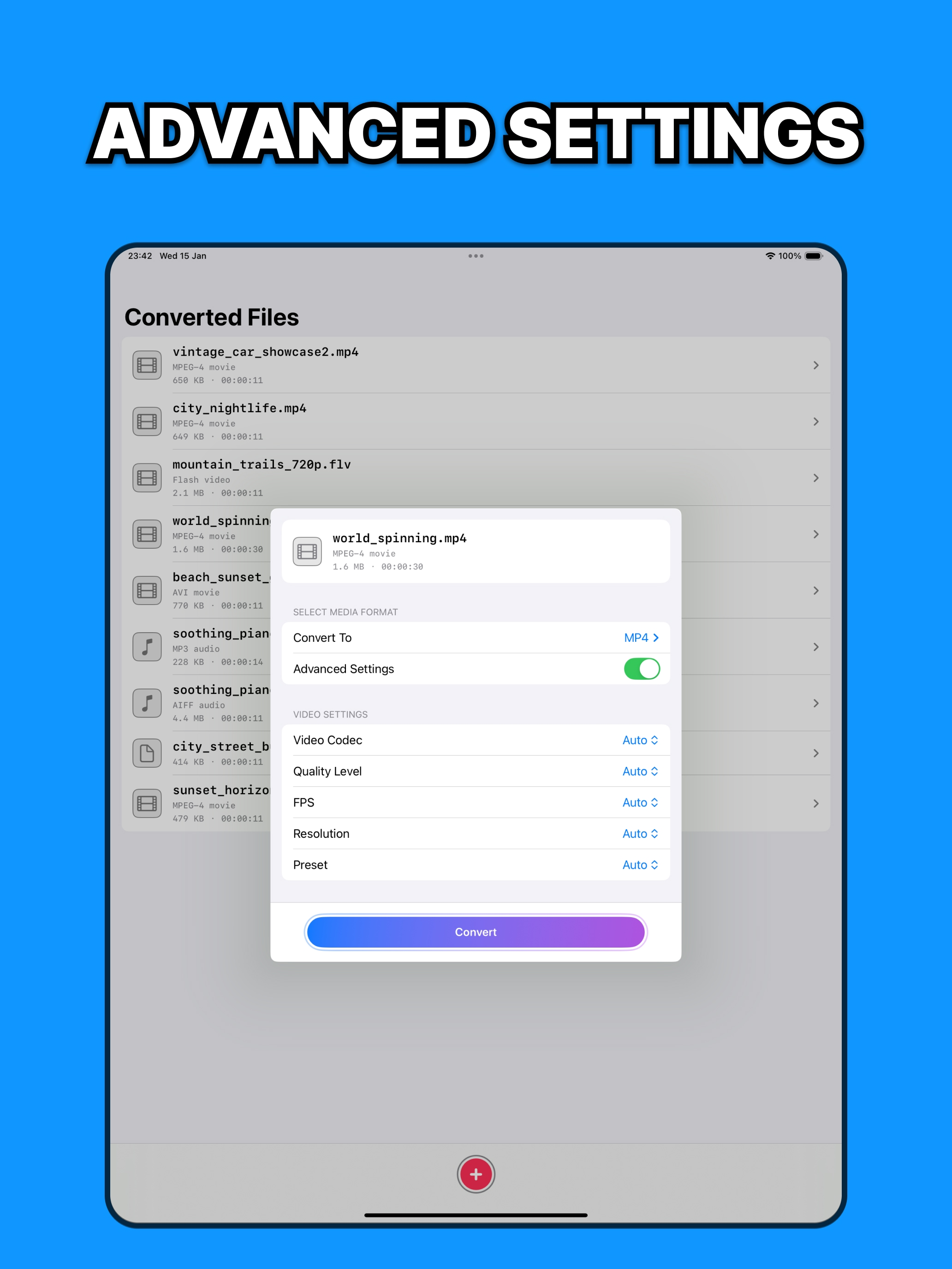 Morphr - Audio Video Converter