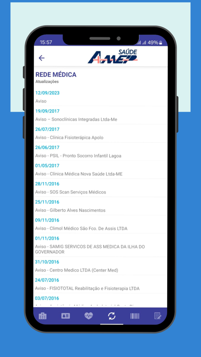 Amep Saúde Screenshot