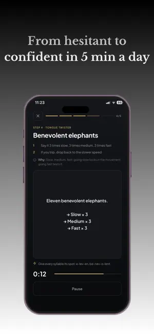 Speakr - Speak With Confidence screenshot 2