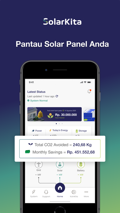 Solar Kita app screenshot