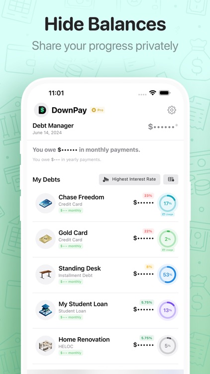DownPay: Spending & Debts screenshot-8